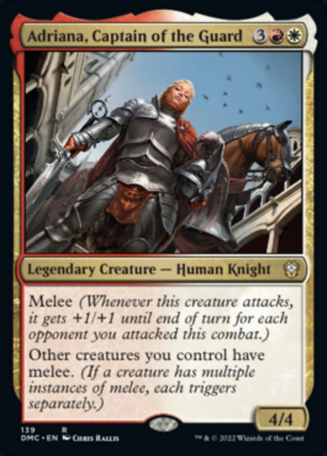 Adriana, Captain of the Guard [Dominaria United Commander] | Rook's Games and More