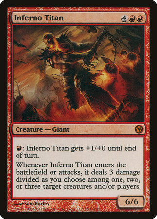 Inferno Titan [Duels of the Planeswalkers Promos 2011] | Rook's Games and More