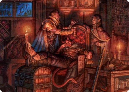 Long Rest Art Card [Dungeons & Dragons: Adventures in the Forgotten Realms Art Series] | Rook's Games and More