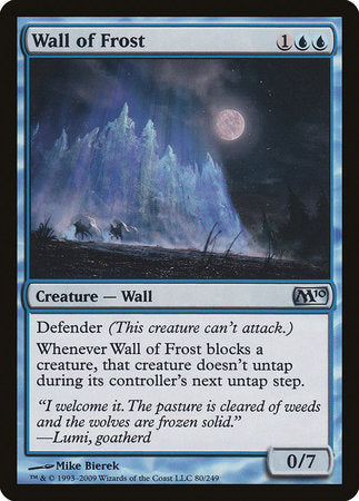 Wall of Frost [Magic 2010] | Rook's Games and More