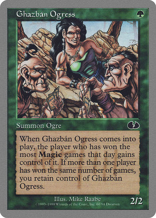 Ghazban Ogress [Unglued] | Rook's Games and More