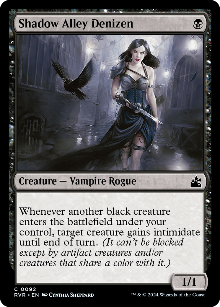 Shadow Alley Denizen [Ravnica Remastered] | Rook's Games and More