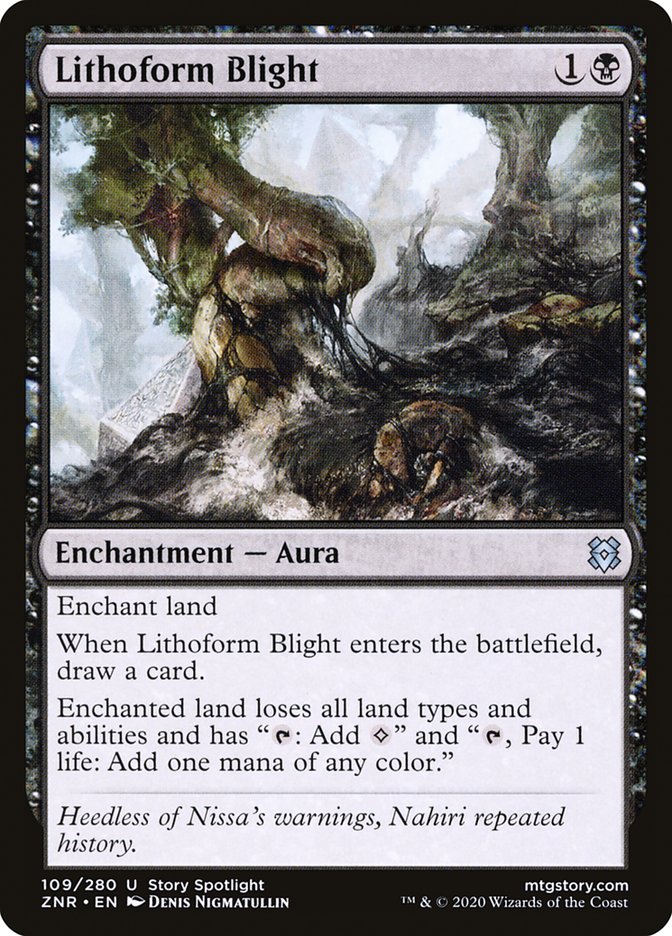 Lithoform Blight [Zendikar Rising] | Rook's Games and More