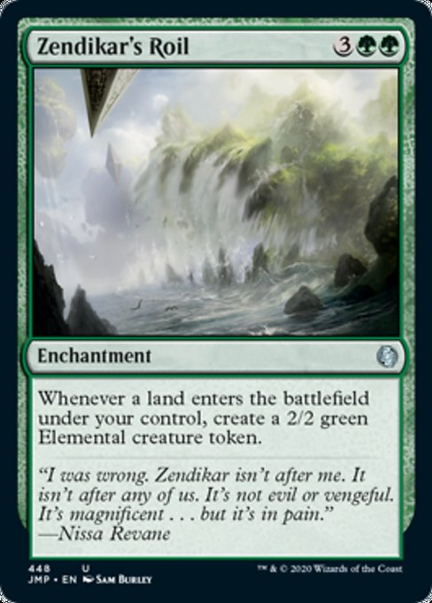 Zendikar's Roil [Jumpstart] | Rook's Games and More