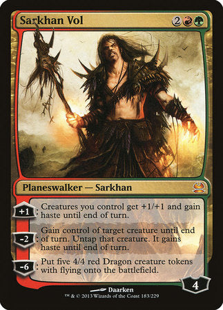 Sarkhan Vol [Modern Masters] | Rook's Games and More