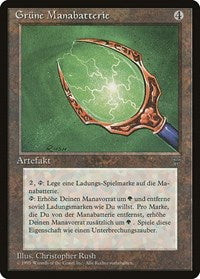 Green Mana Battery (German) - "GruneManabatterie" [Renaissance] | Rook's Games and More