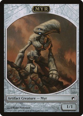 Myr Token [Scars of Mirrodin Tokens] | Rook's Games and More