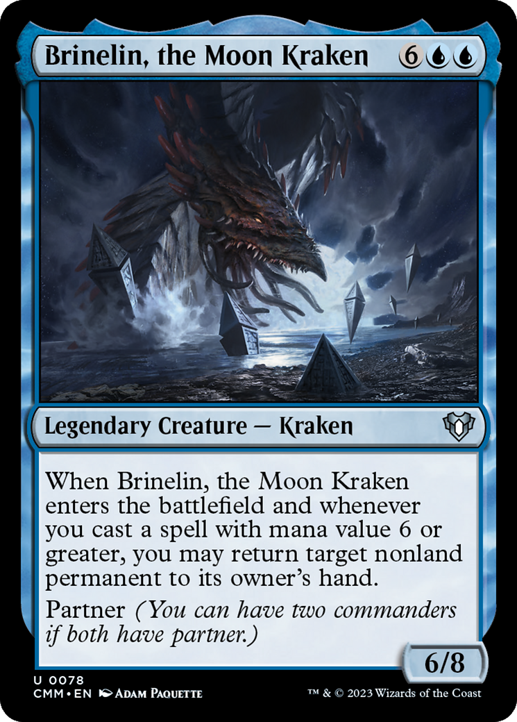 Brinelin, the Moon Kraken [Commander Masters] | Rook's Games and More