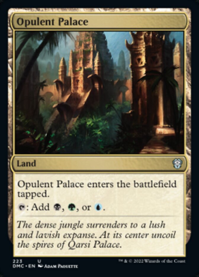 Opulent Palace [Dominaria United Commander] | Rook's Games and More