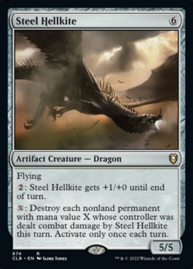 Steel Hellkite [Commander Legends: Battle for Baldur's Gate] | Rook's Games and More