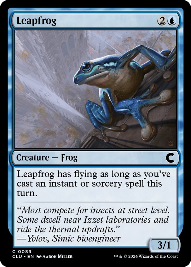 Leapfrog [Ravnica: Clue Edition] | Rook's Games and More