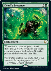 Death's Presence [Innistrad: Midnight Hunt Commander]