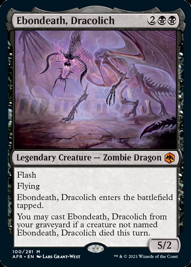 Ebondeath, Dracolich [Dungeons & Dragons: Adventures in the Forgotten Realms] | Rook's Games and More