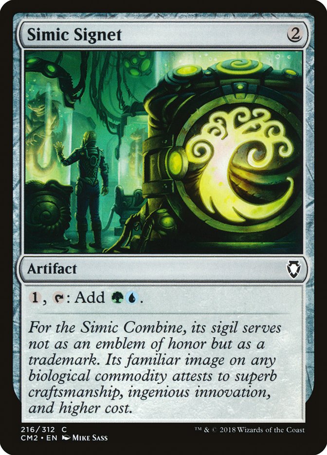 Simic Signet (216/312) [Commander Anthology Volume II] | Rook's Games and More