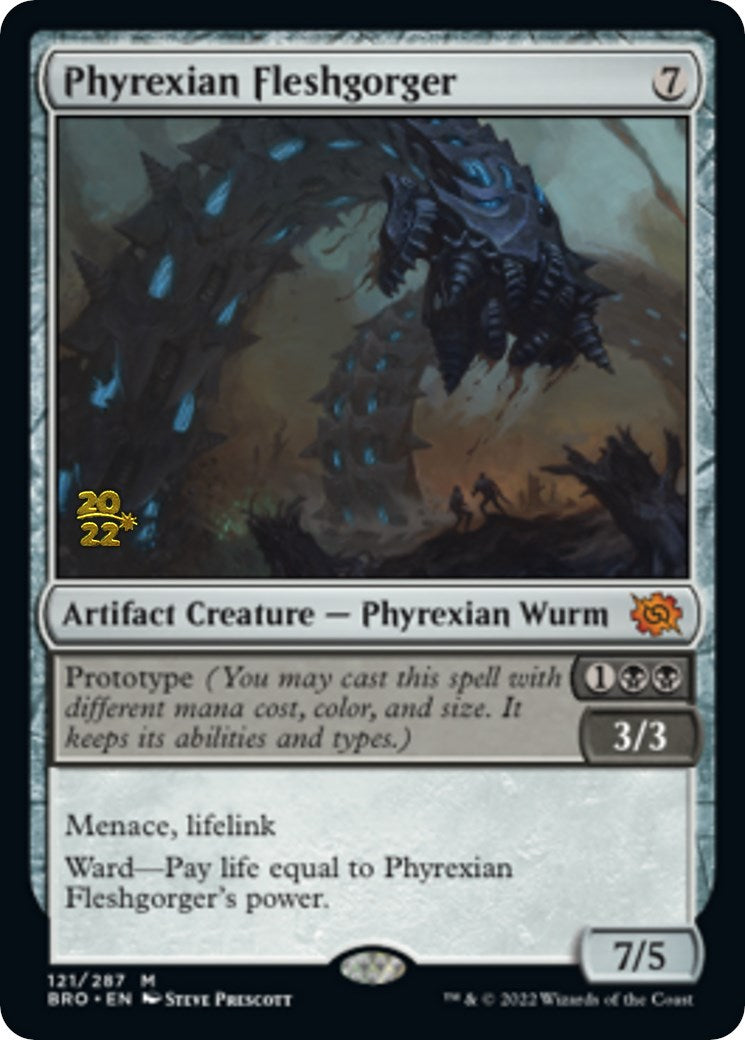 Phyrexian Fleshgorger [The Brothers' War: Prerelease Promos] | Rook's Games and More