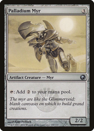 Palladium Myr [Scars of Mirrodin] | Rook's Games and More