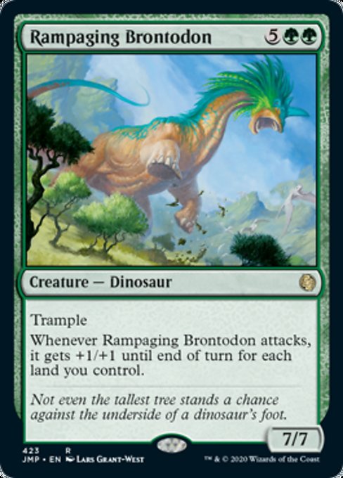 Rampaging Brontodon [Jumpstart] | Rook's Games and More