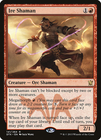 Ire Shaman [Dragons of Tarkir] | Rook's Games and More