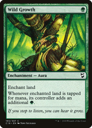 Wild Growth [Commander 2018] | Rook's Games and More