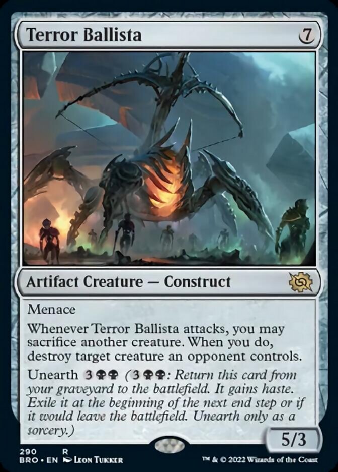 Terror Ballista [The Brothers' War] | Rook's Games and More