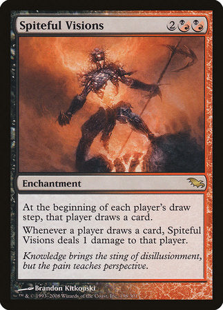 Spiteful Visions [Shadowmoor] | Rook's Games and More