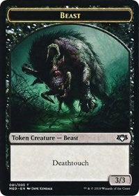 Beast Token [Mythic Edition: War of the Spark] | Rook's Games and More