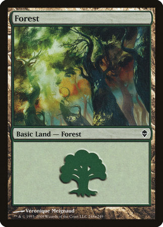 Forest (248a) [Zendikar] | Rook's Games and More