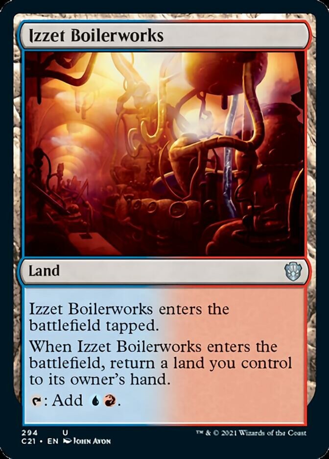 Izzet Boilerworks [Commander 2021] | Rook's Games and More