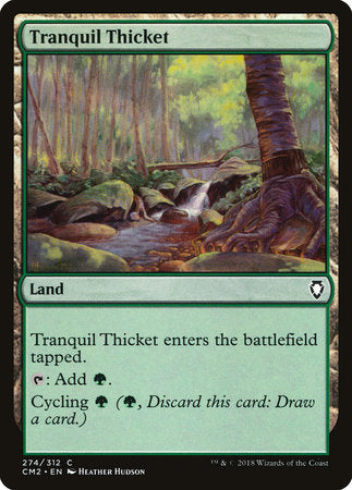 Tranquil Thicket [Commander Anthology Volume II] | Rook's Games and More