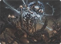 Lightning Skelemental (Art Series) [Art Series: Modern Horizons] | Rook's Games and More
