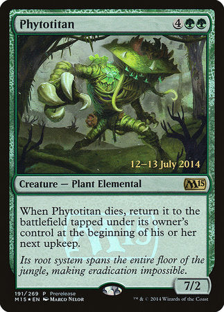 Phytotitan [Magic 2015 Promos] | Rook's Games and More