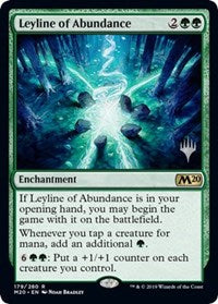 Leyline of Abundance [Promo Pack: Core Set 2020] | Rook's Games and More