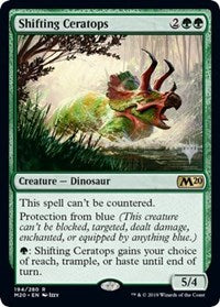 Shifting Ceratops [Promo Pack: Core Set 2020] | Rook's Games and More