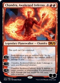 Chandra, Awakened Inferno [Promo Pack: Core Set 2020] | Rook's Games and More