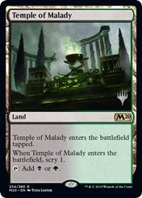 Temple of Malady [Promo Pack: Core Set 2020] | Rook's Games and More