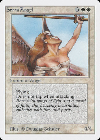 serra mtg card Avatar (Duels of the Planeswalkers Promos) [Duels of the Planesw Art by Magali Villeneuve MtG Modern Horizons Serra the Benevolent Naming my daughter Serra after