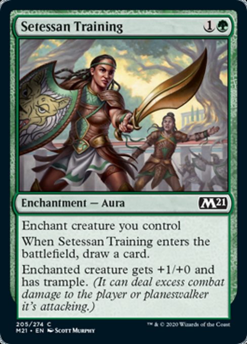 Setessan Training [Core Set 2021] | Rook's Games and More