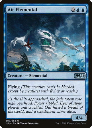 Air Elemental [Core Set 2019] | Rook's Games and More