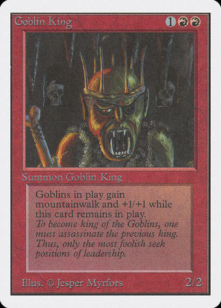 Goblin King [Unlimited Edition] | Rook's Games and More