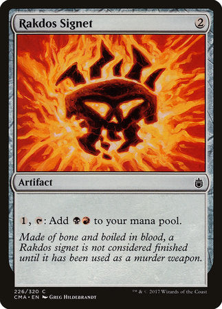 Rakdos Signet [Commander Anthology] | Rook's Games and More
