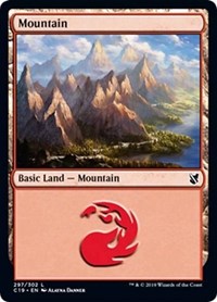 Mountain (297) [Commander 2019] | Rook's Games and More