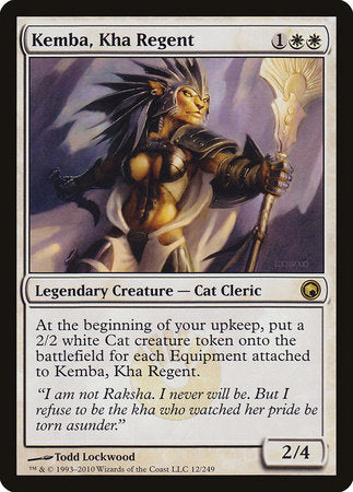 Kemba, Kha Regent [Scars of Mirrodin] | Rook's Games and More