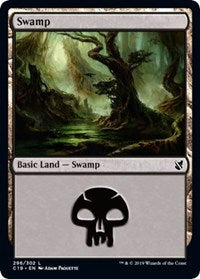 Swamp (296) [Commander 2019] | Rook's Games and More