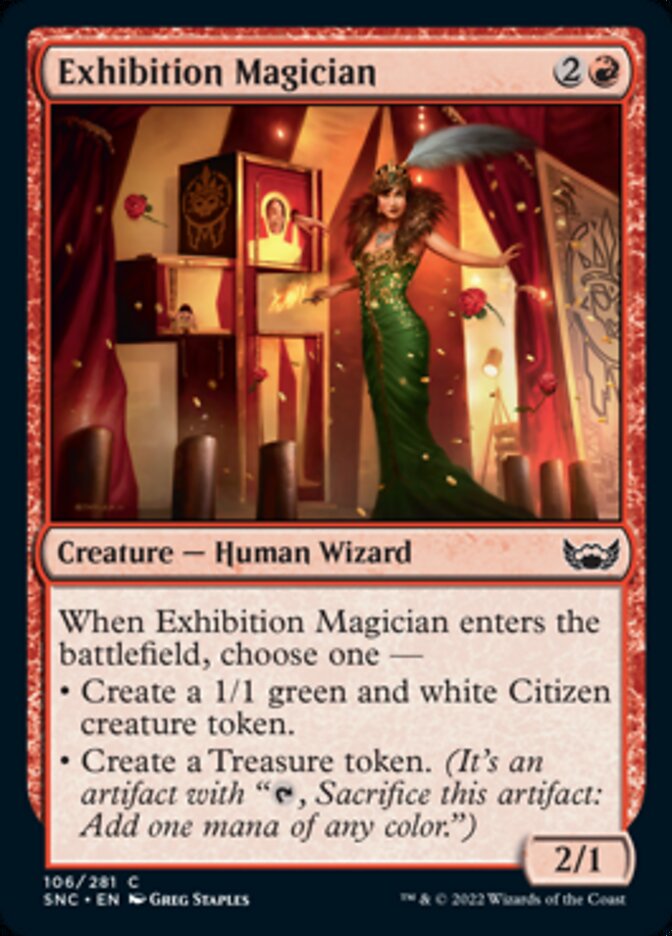 Exhibition Magician [Streets of New Capenna] | Rook's Games and More