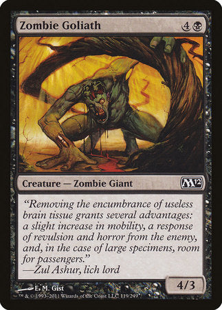 Zombie Goliath [Magic 2012] | Rook's Games and More
