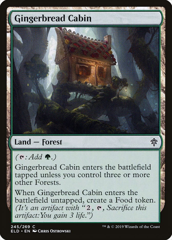 Gingerbread Cabin [Throne of Eldraine] | Rook's Games and More