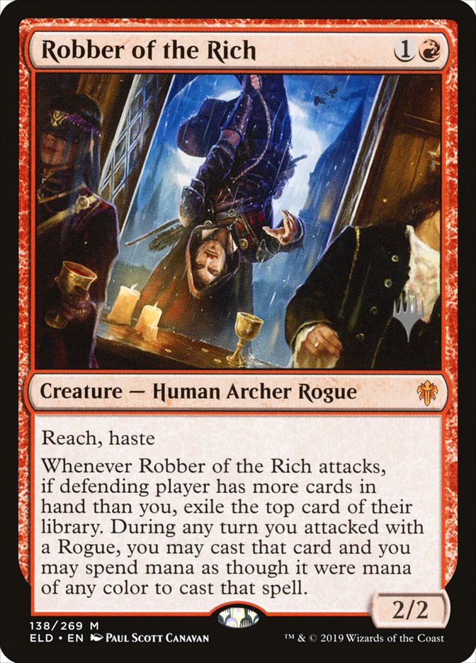 Robber of the Rich (Promo Pack) [Throne of Eldraine Promos] | Rook's Games and More
