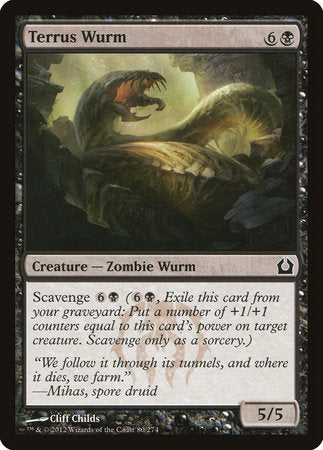 Terrus Wurm [Return to Ravnica] | Rook's Games and More