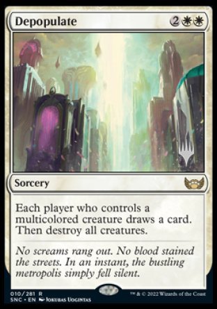 Depopulate (Promo Pack) [Streets of New Capenna Promos] | Rook's Games and More