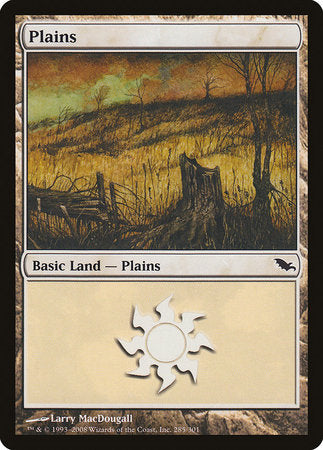 Plains (285) [Shadowmoor] | Rook's Games and More